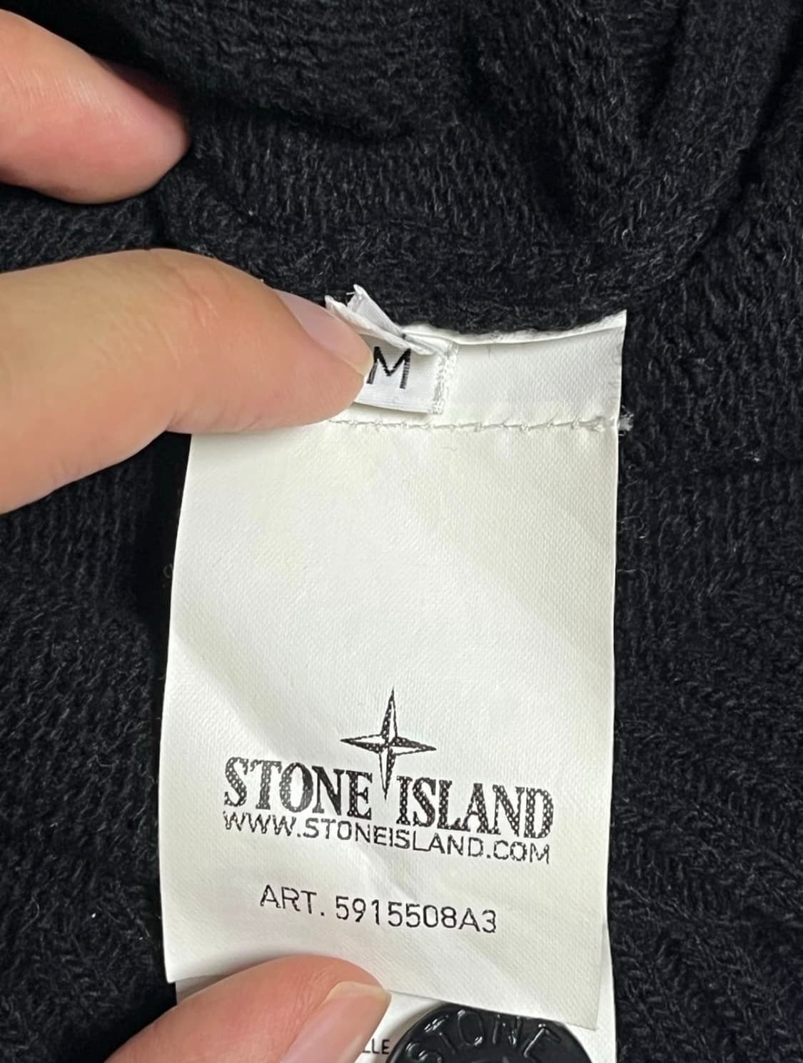 스톤아일랜드 버튼 하프 지퍼 스웨터 상품이미지6