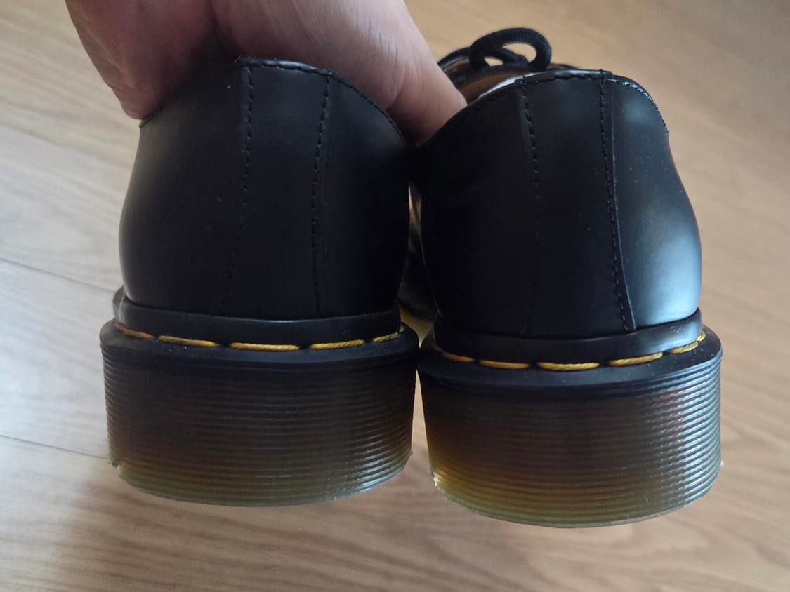 uk5 240 닥터마틴 1461 스무스 블랙 3홀 풀박스 상품이미지3