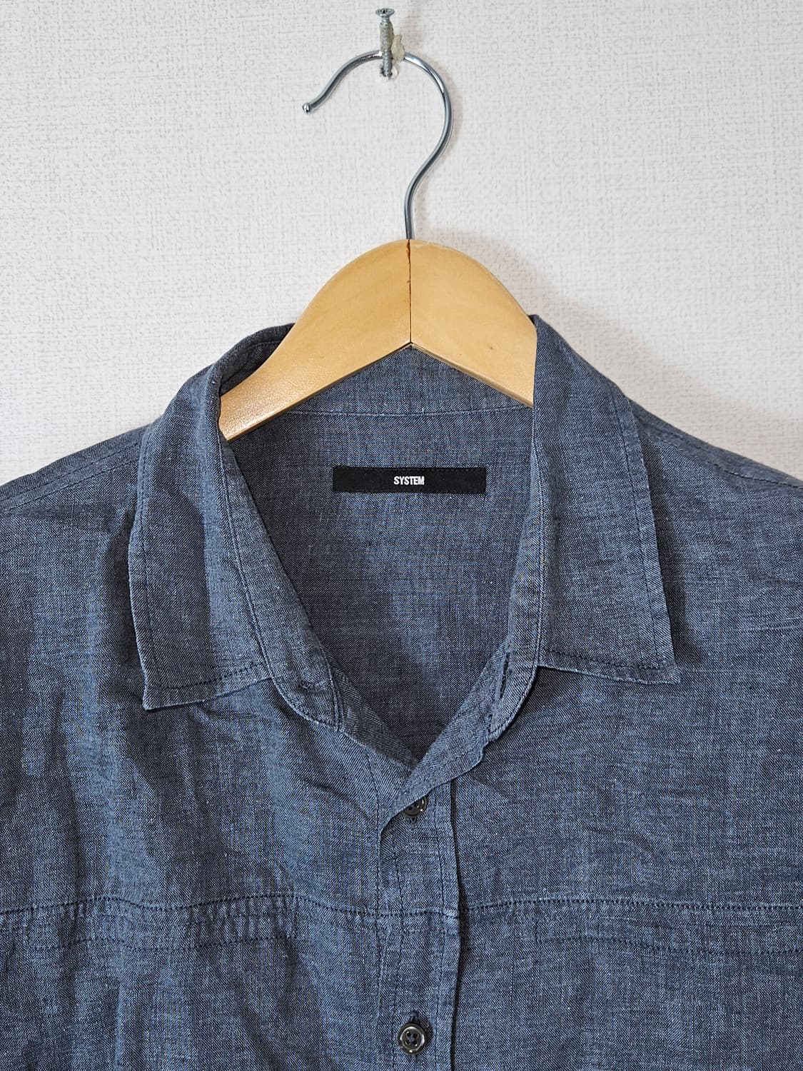 시스템 SYSTEM X 테시투라몬티 린넨 마 셔츠 100 상품이미지2