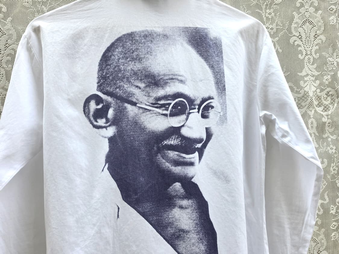 90s 노마카말리 간디 셔츠 (made in japan) 상품이미지6