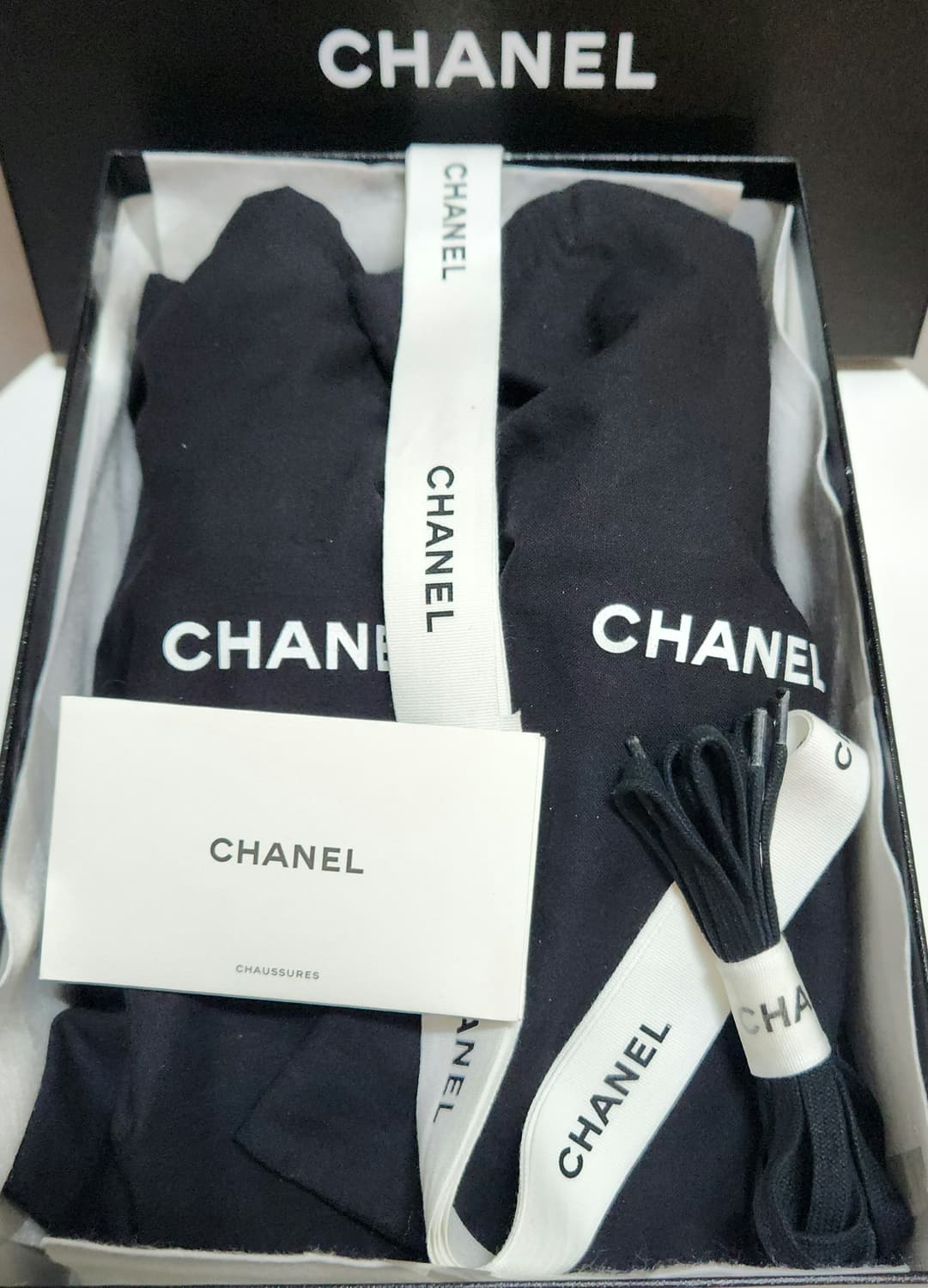 [정품]샤넬 스니커즈 운동화 CC로고 로우탑 블랙/화이트/오렌지 36.5 상품이미지9