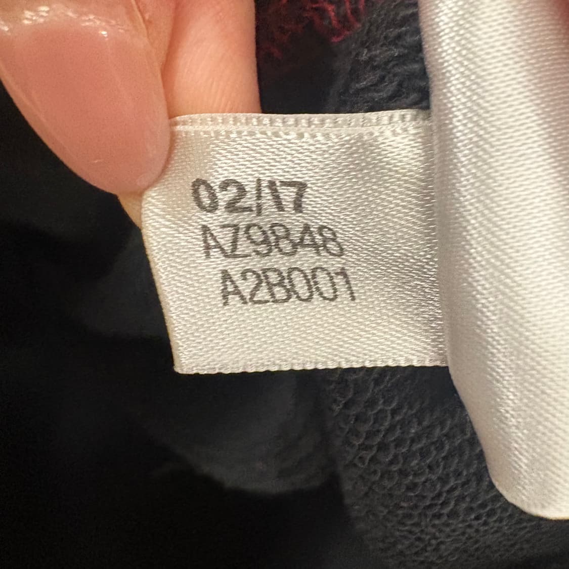 [정품/105] 아디다스 맨유 후드집업 레드 블랙 b19 상품이미지7