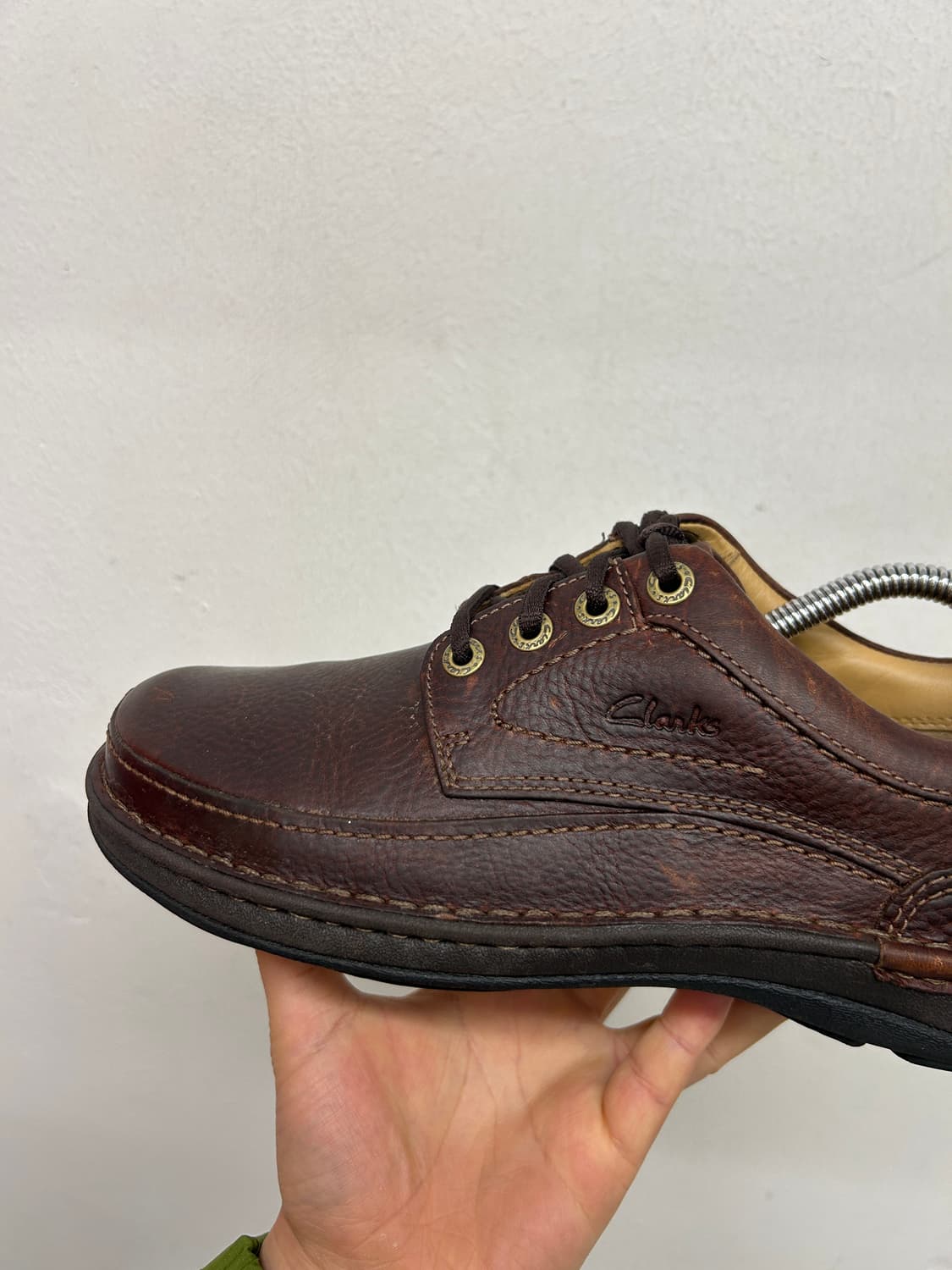 Clarks 클락스 브라운 가죽 구두 255 상품이미지5