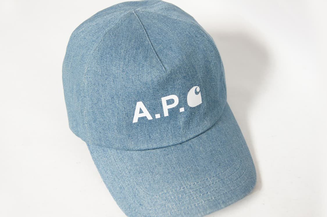 A.P.C. 칼하트 WIP 데님 볼캡 상품이미지3
