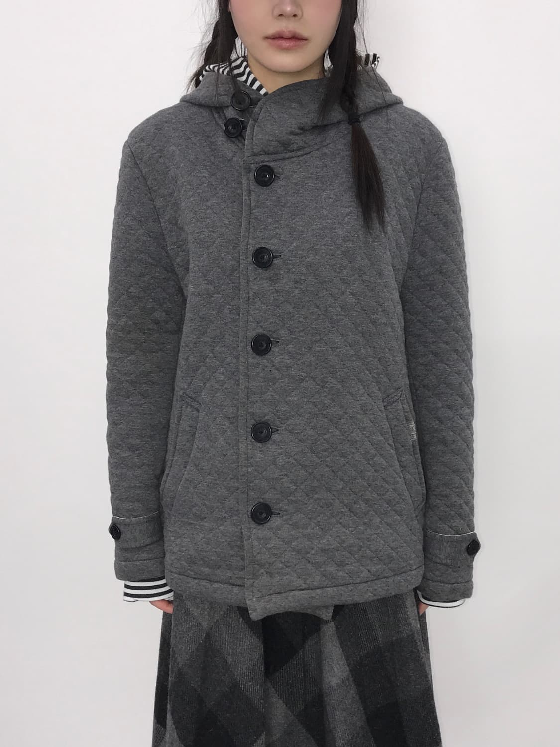 'URBAN RESEARCH' Quilted Hooded Jacket 상품이미지1