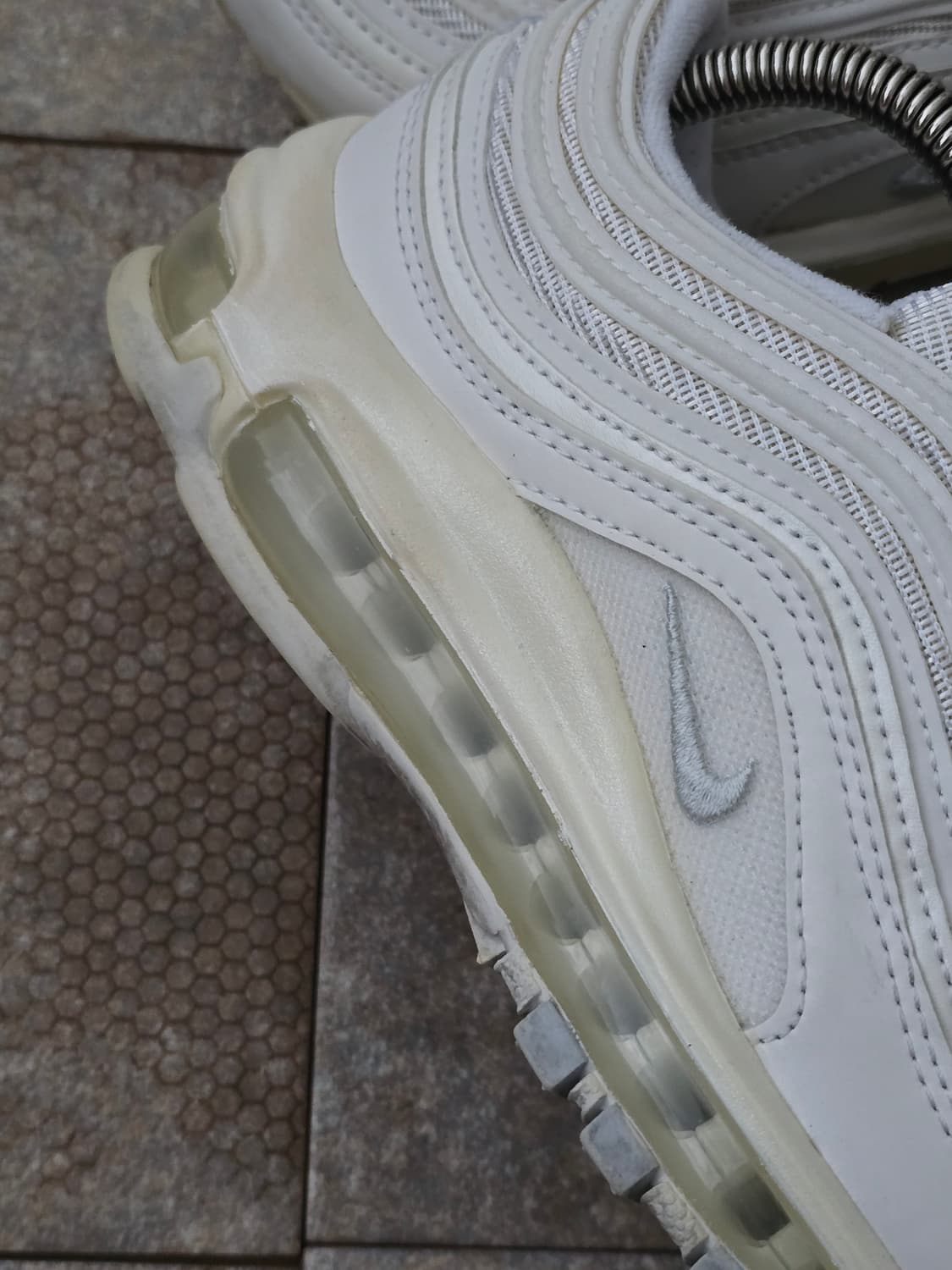 (230)나이키 에어맥스 97 트리플 화이트 상품이미지8