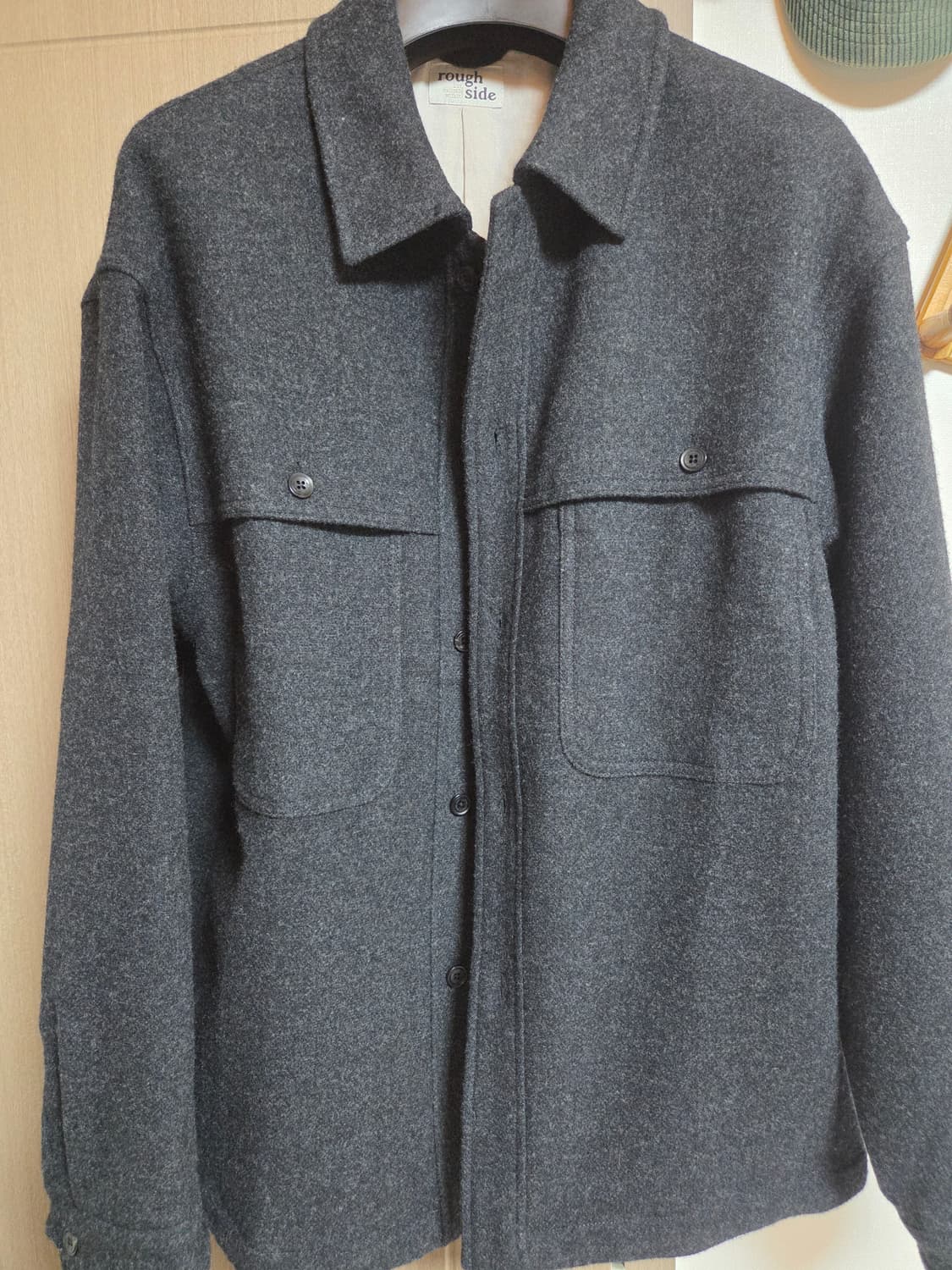 러프사이드 울 필드 자켓 2사이즈 차콜 상품이미지3