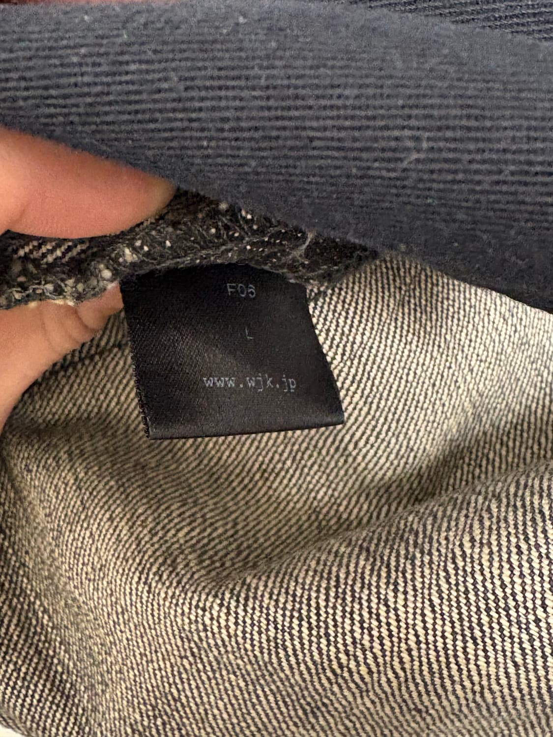 Wjk 부츠컷 데님 팬츠 상품이미지3