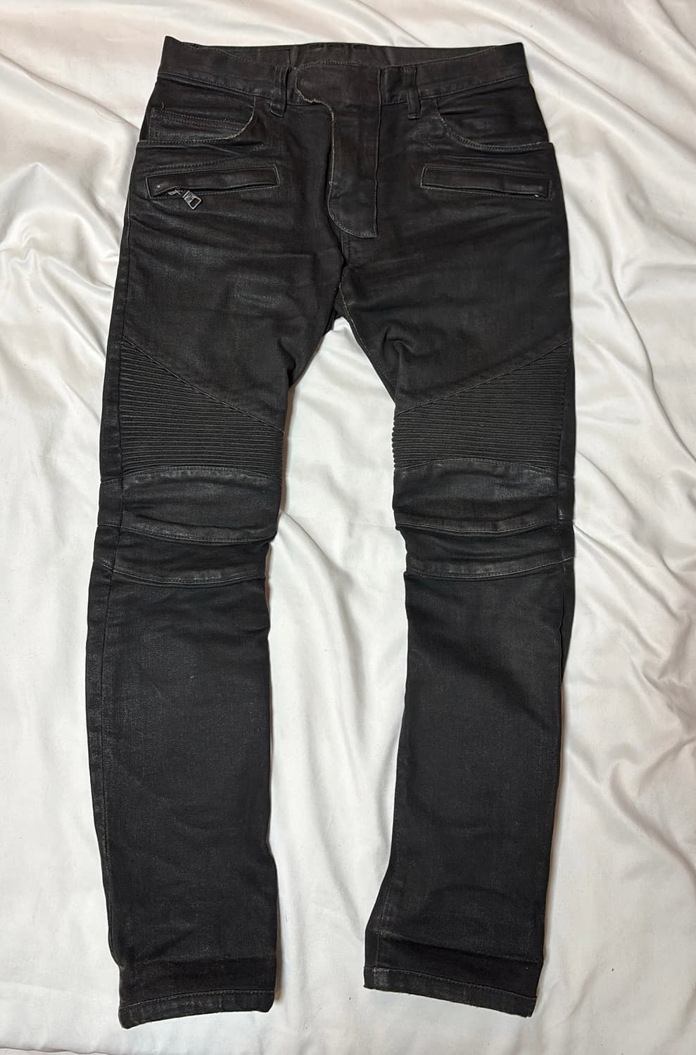 15AW Waxed Biker Jeans  상품이미지4