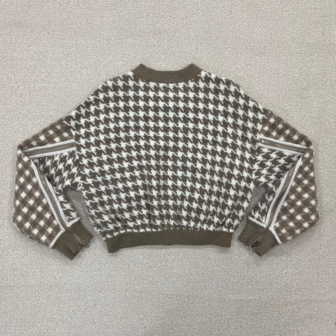 [F] AMODEDIOSA 아모데디오사 여성 크롭 니트 자켓 3979 상품이미지2