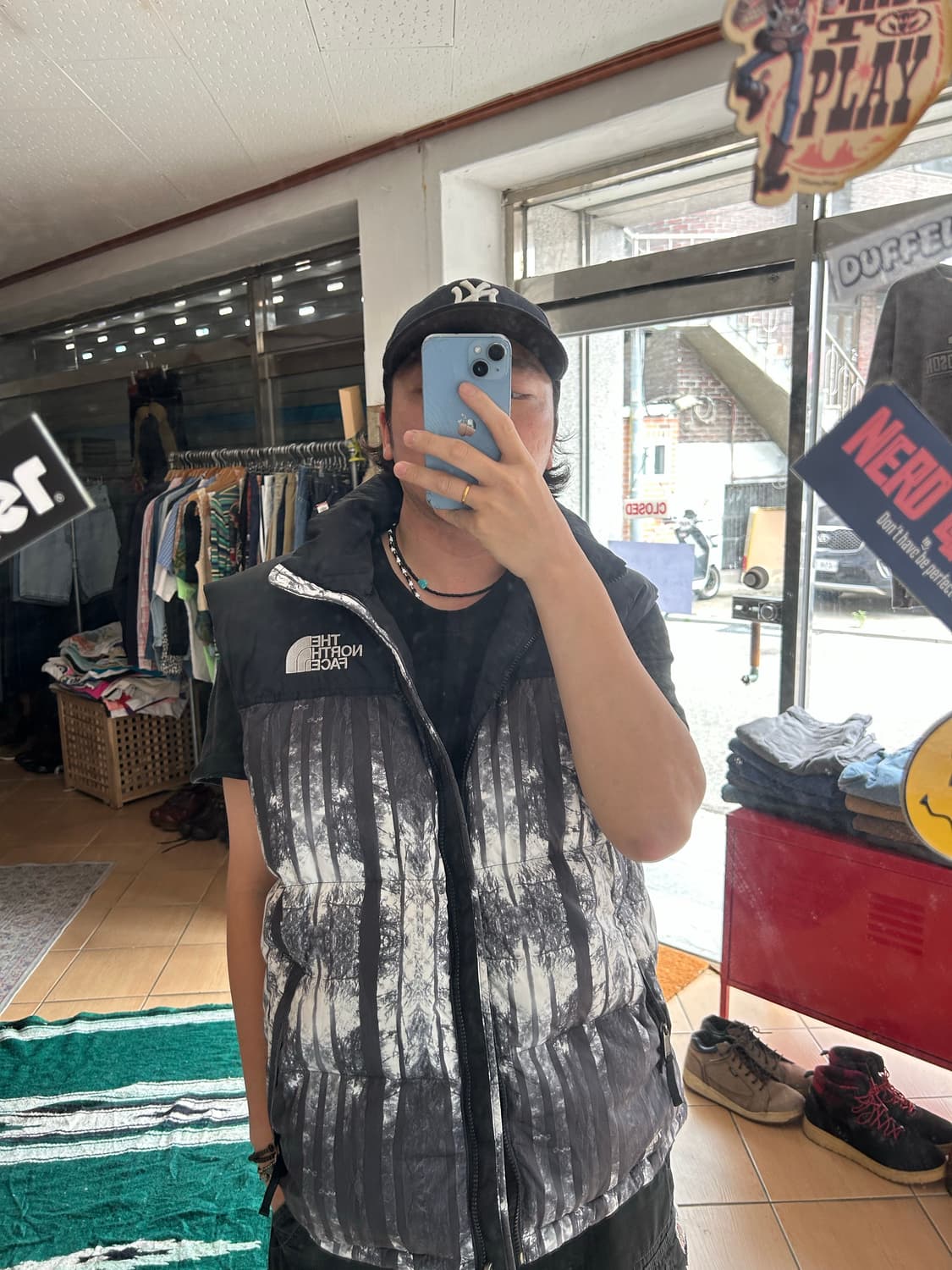 00‘s North face nuptse vest 700fill 상품이미지8
