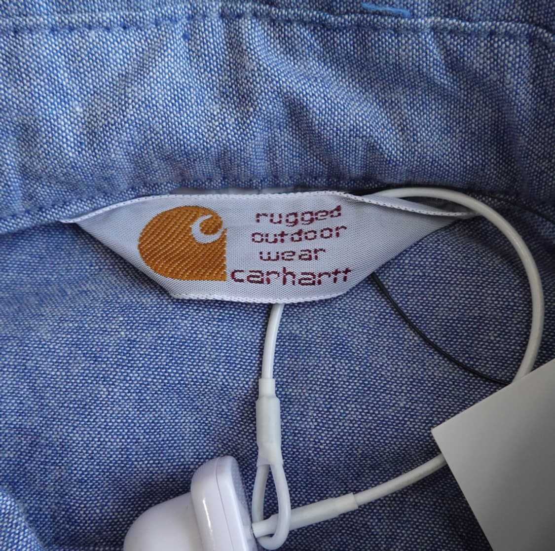 칼하트 블루 워크 셔츠 1963 상품이미지3