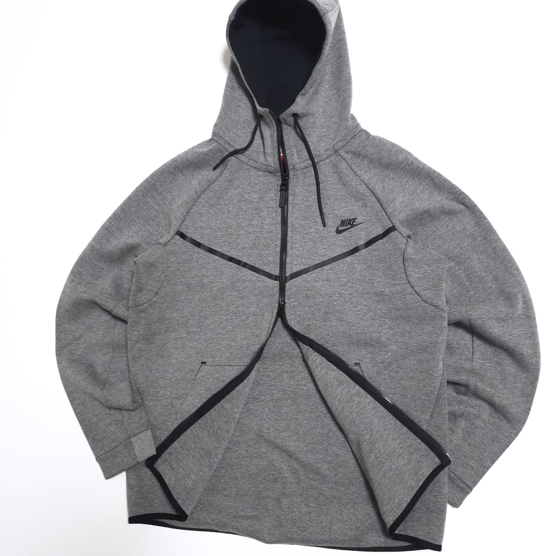 나이키 테크플리스 테크팩 후드 집업 자켓 그레이 상품이미지2