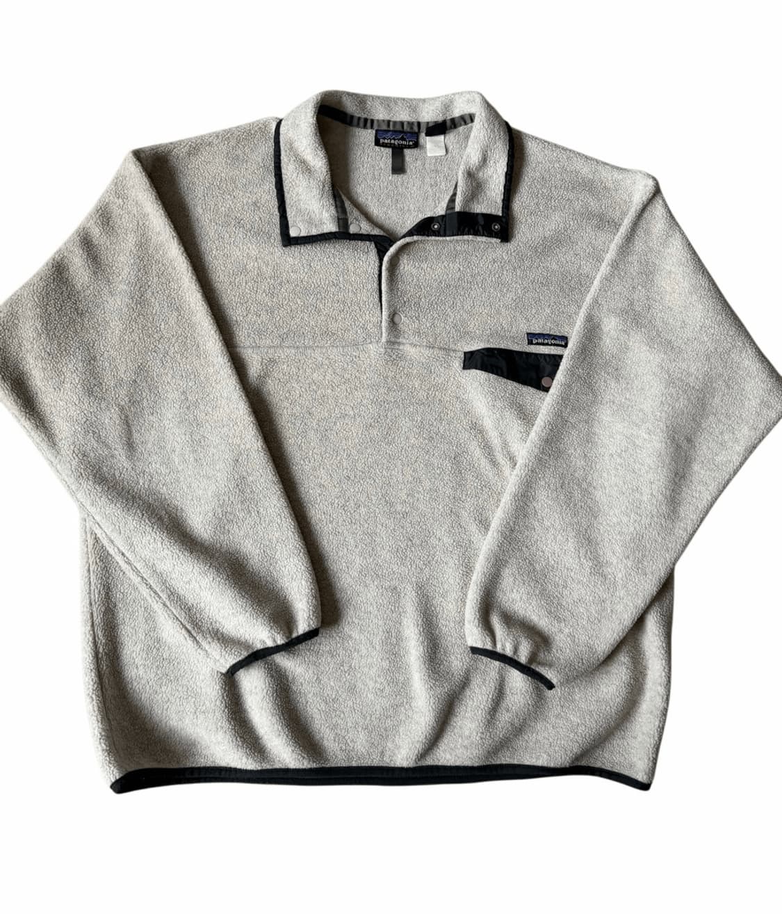 98FW 파타고니아 신칠라 스냅-T 아즈텍블루/스모크그레이 USA 상품이미지1