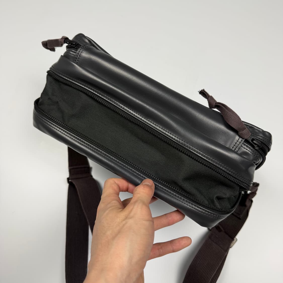 요시다포터 러기지라벨 라이너 숄더백 블랙 상품이미지7