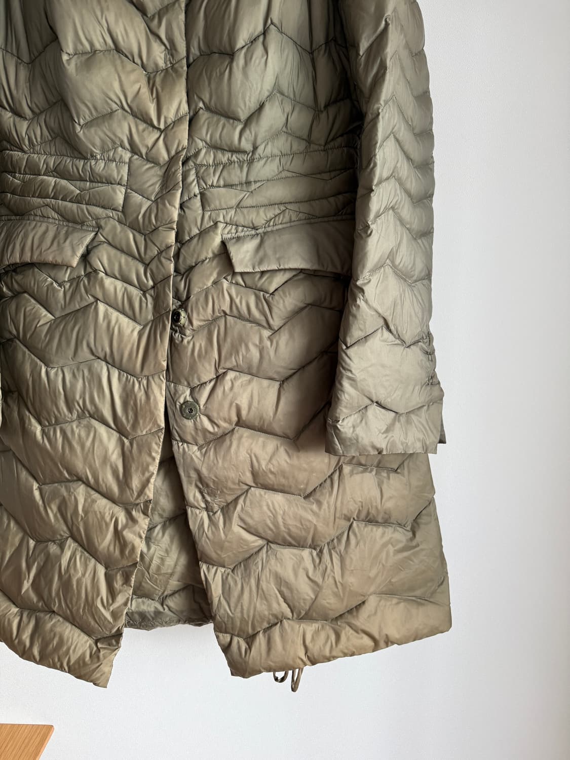 MADE IN ITALY 구스 다운 롱 패딩 상품이미지3