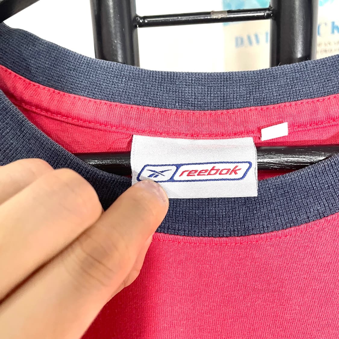 리복 올드스쿨 빅프린팅 반팔티 상품이미지4