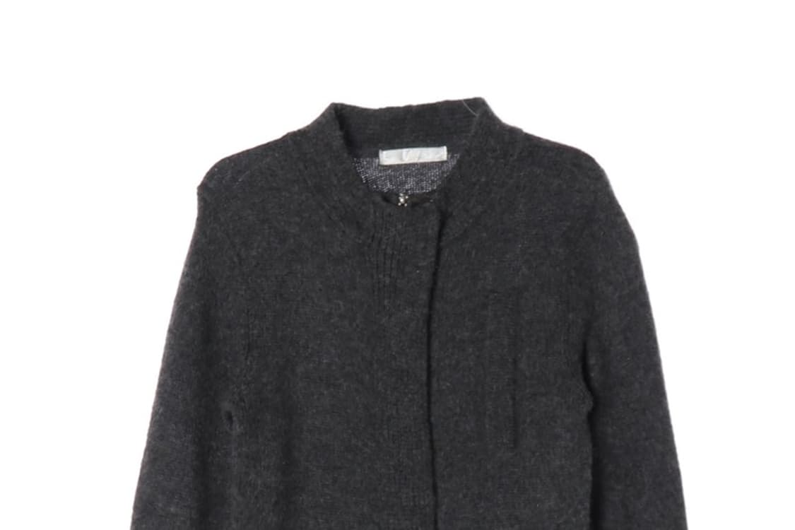 JPN SAMSUNZA 램스울 니트집업 S 상품이미지3