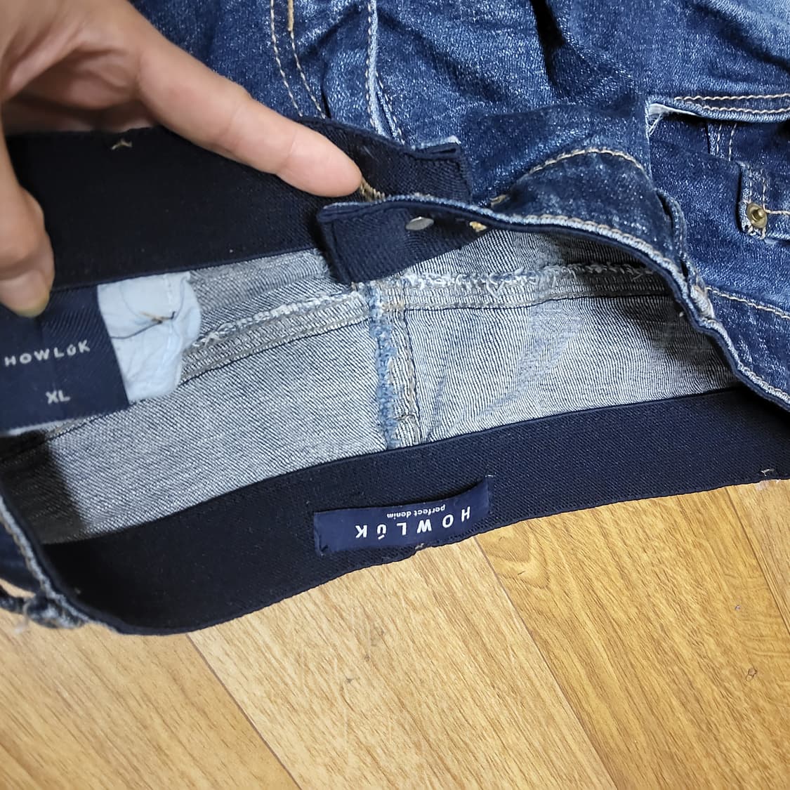 howluk 데님 청바지 찢청 30~32 상품이미지4