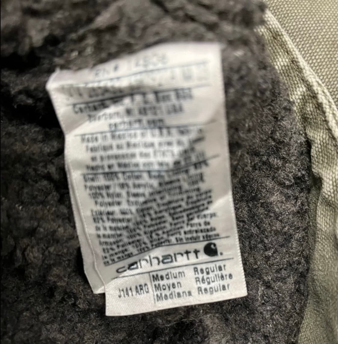 칼하트 덕 액티브 자켓 j141 상품이미지9