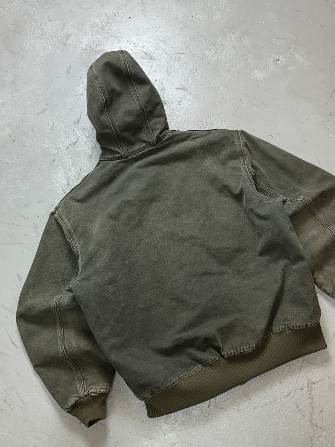 00’s OG 칼하트 J130 액티브 칼하트 MOS 모스그린 상품이미지6