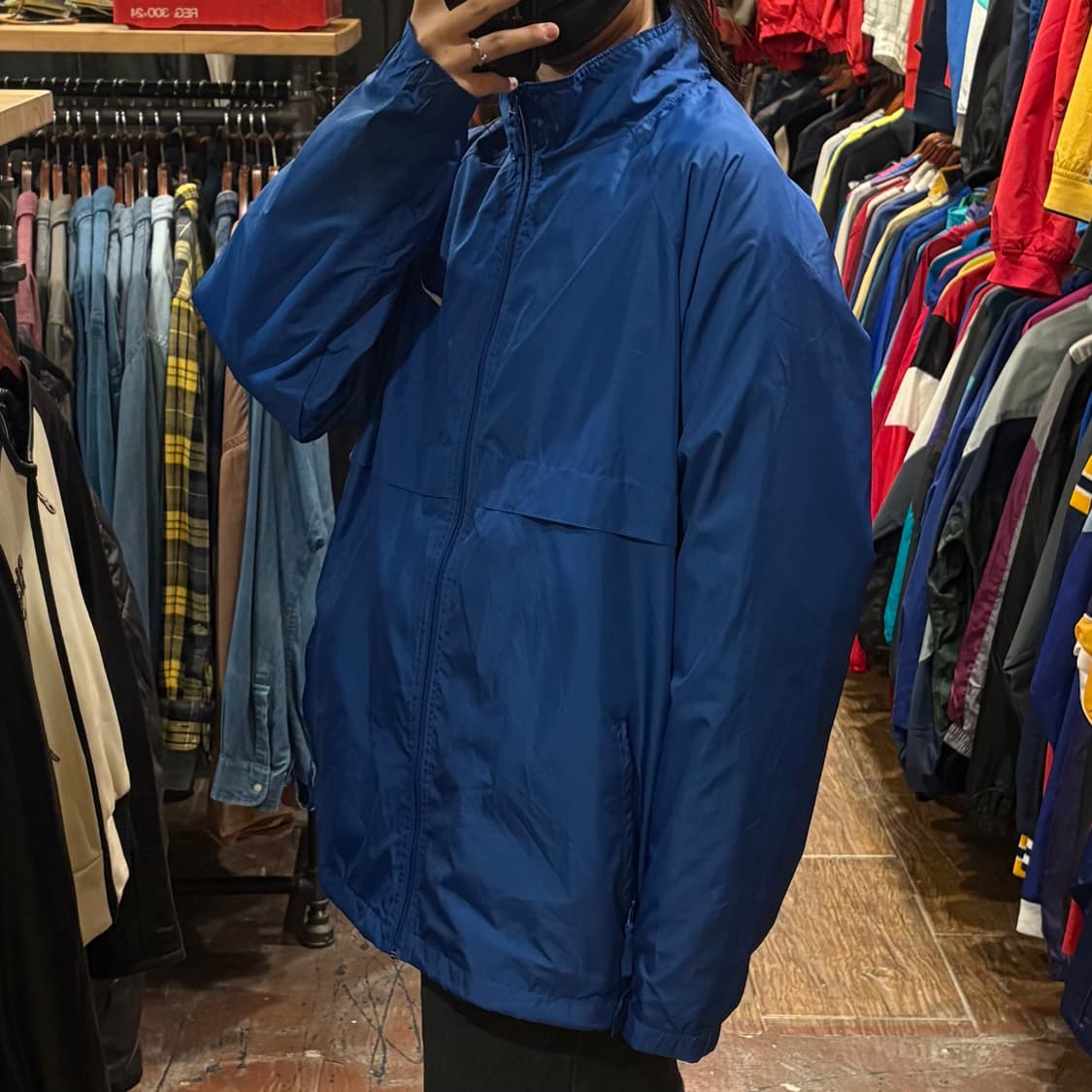 [HI] nike 바람막이 블루 상품이미지4