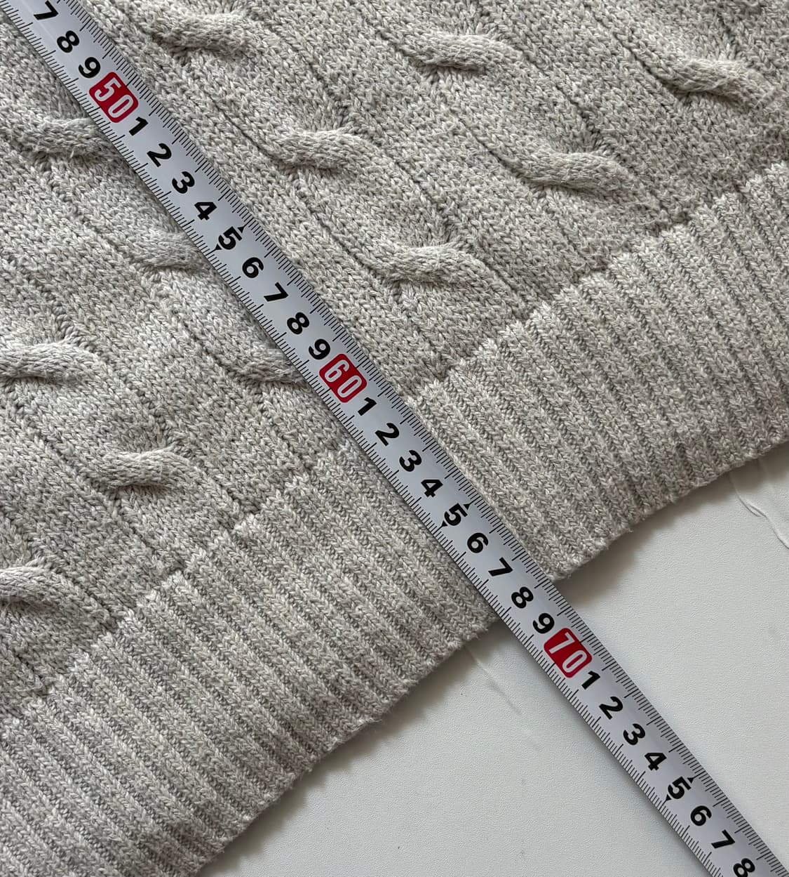 Polo 폴로랄프로렌 오트밀 케이블 니트 상품이미지7