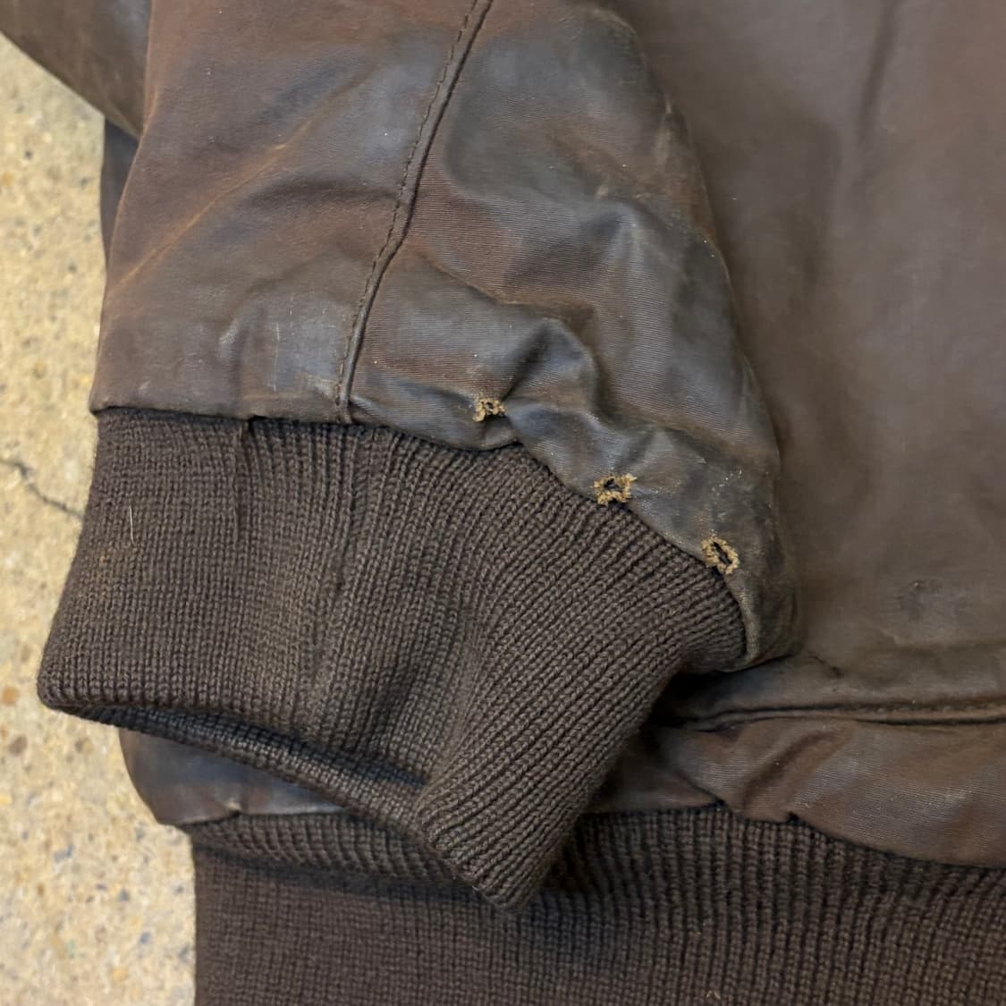 미국 빈티지 바버 브라운 왁스 자켓 상품이미지7