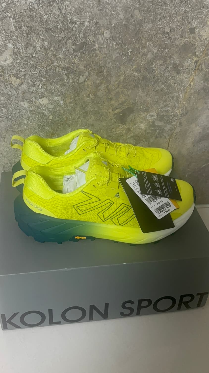 [새제품] 코오롱 남녀공용 트레일러닝 슈즈 #HYPERLEAP TL-X 상품이미지3