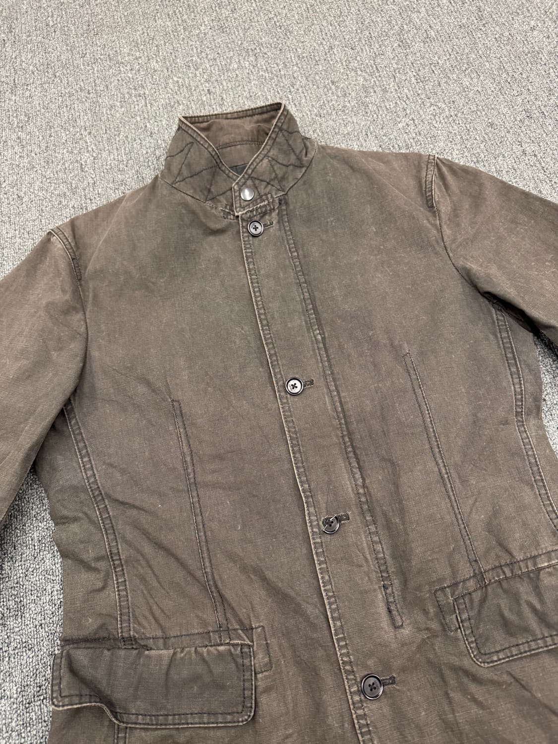 OS)DKNY 빈티지 여성 야상 자켓(단추) 상품이미지2