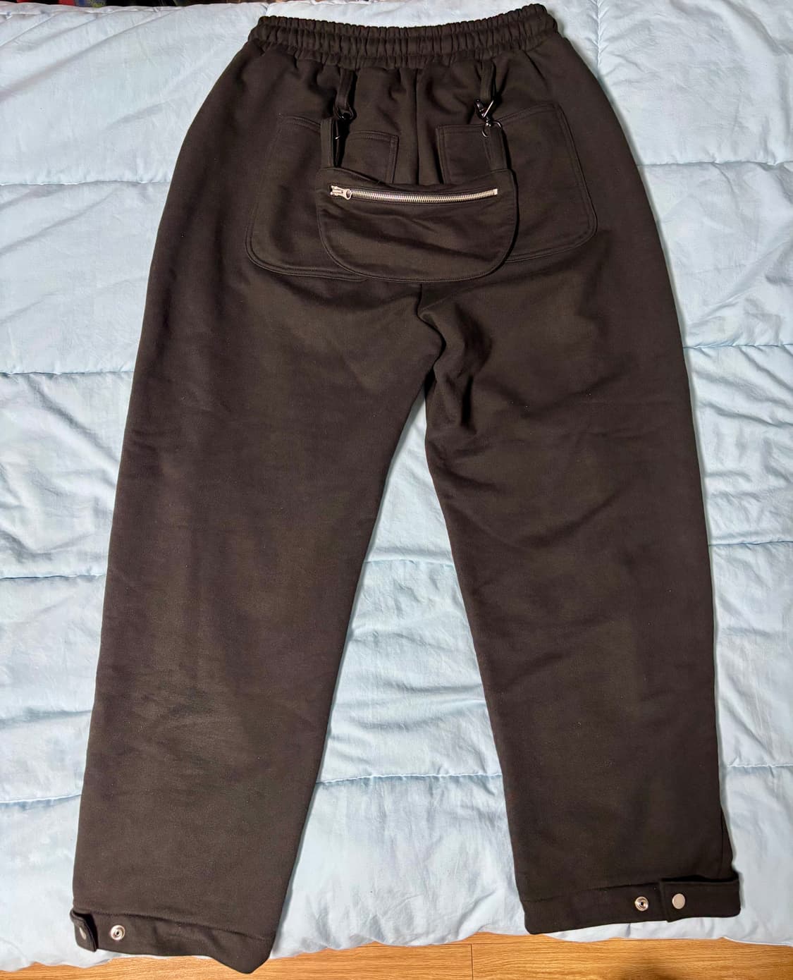 OS) 컷더트래쉬 스웻팬츠 블랙 상품이미지4