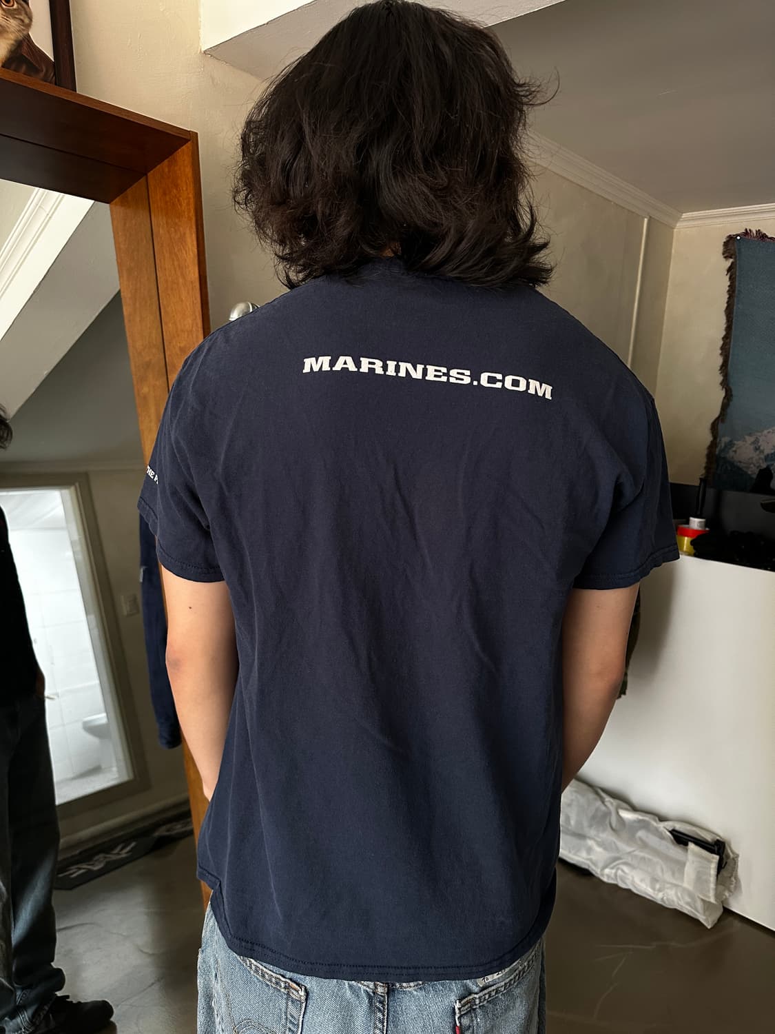 USMC MARINES 프린팅 티셔츠 상품이미지2