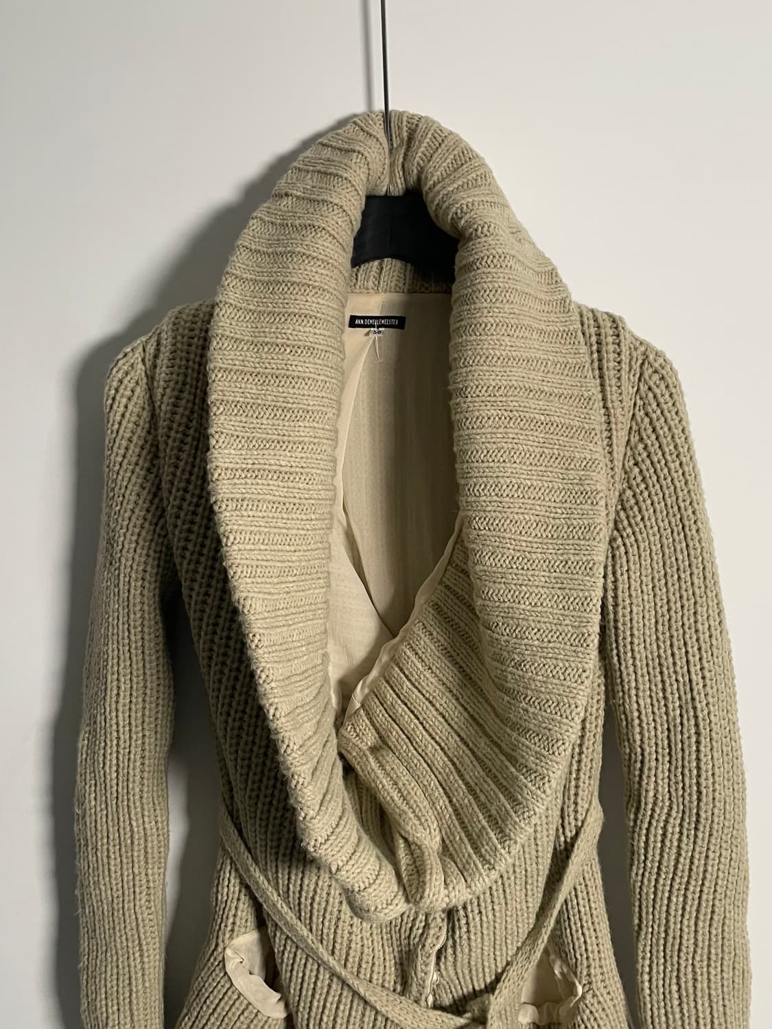 앤 드뮐미스터 우먼스 하이넥 알파카 코트 (on.575)   상품이미지5