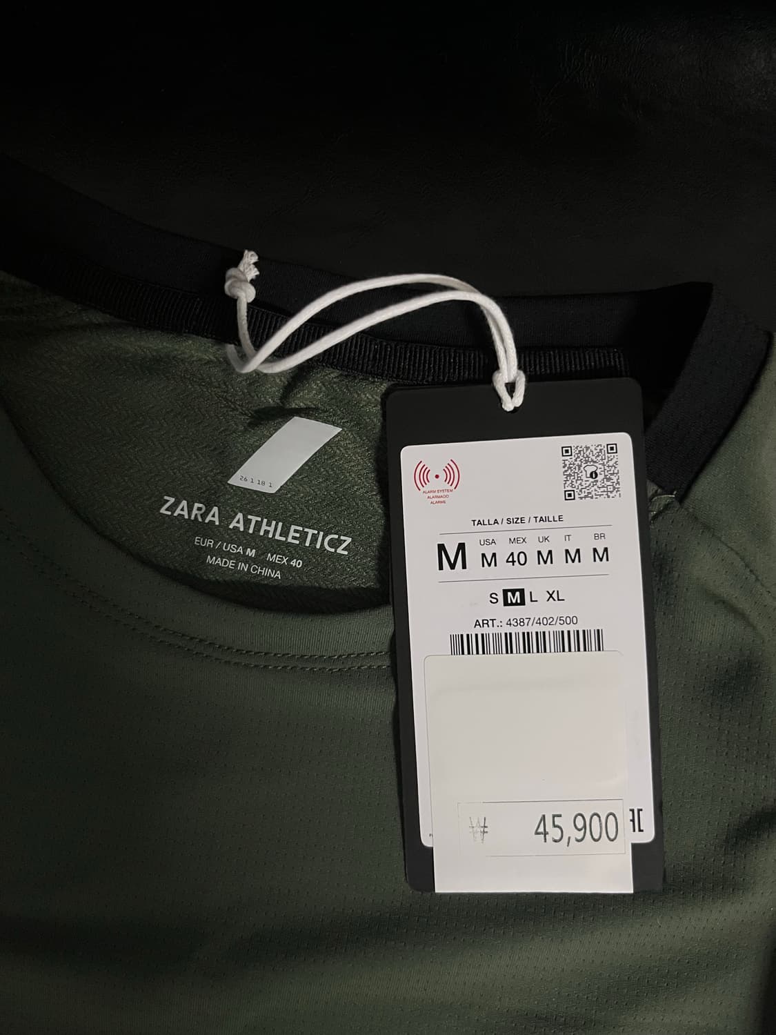 자라 기능성 러닝 반팔 M 상품이미지7