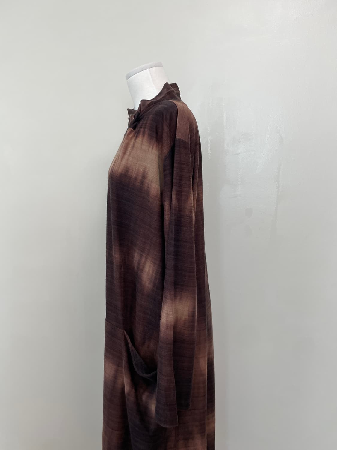 코히로 미사키 그라데이션 하이넥 롱 원피스 J03860 상품이미지5