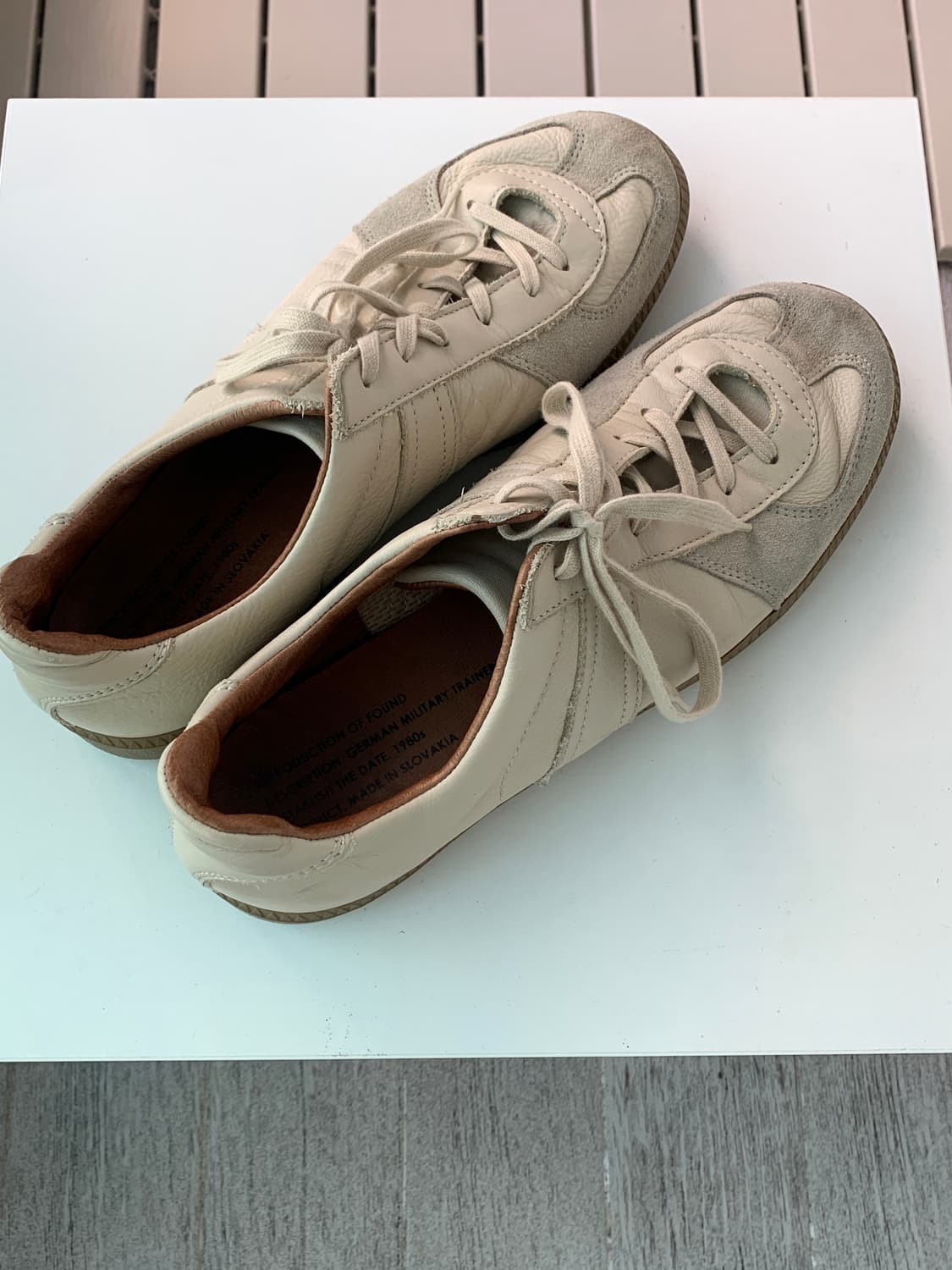 리프로덕션 오브 파운드 독일군 스니커즈 270사이즈 상품이미지4