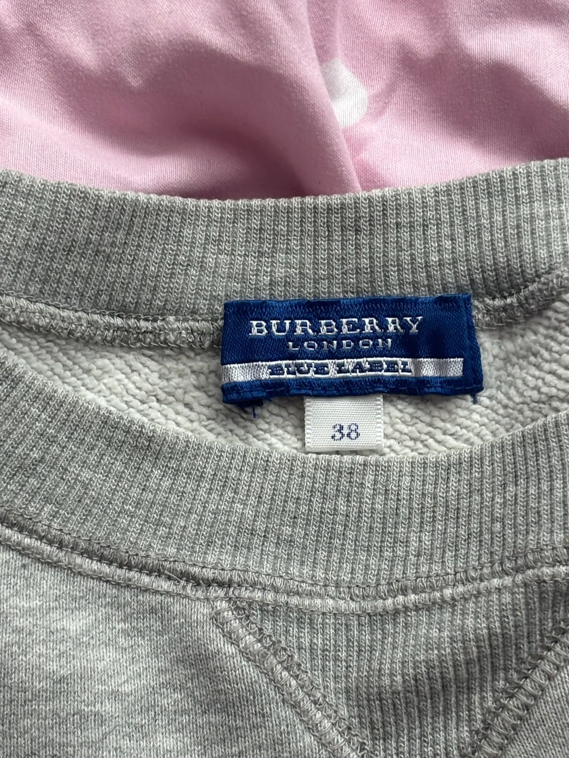 버버리 블루라벨 맨투맨 상품이미지4