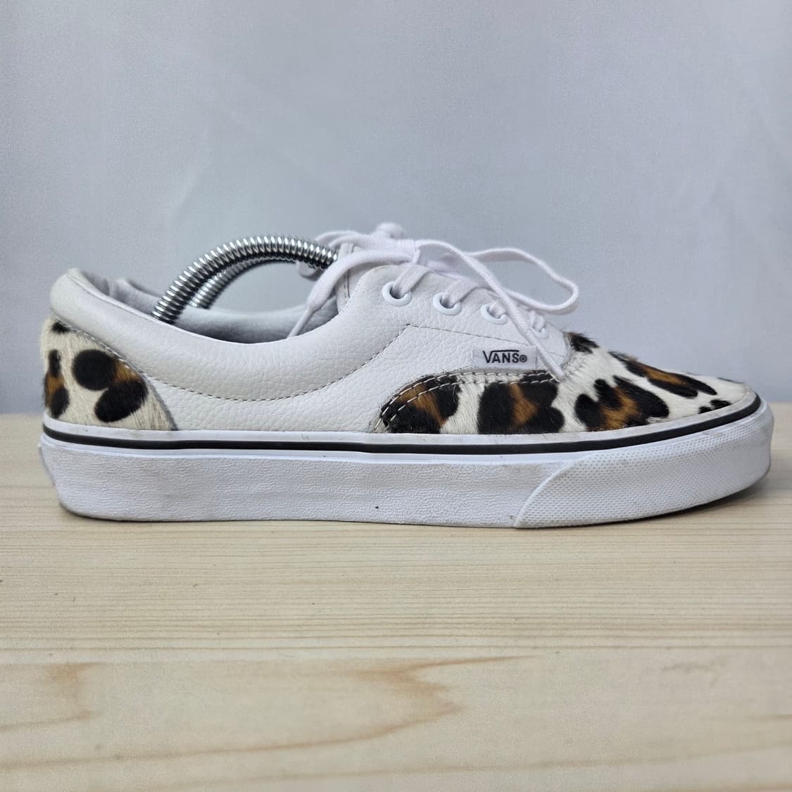 235 반스 에라 레오파드 송치가죽 트루 화이트 스니커즈 운동화 상품이미지4