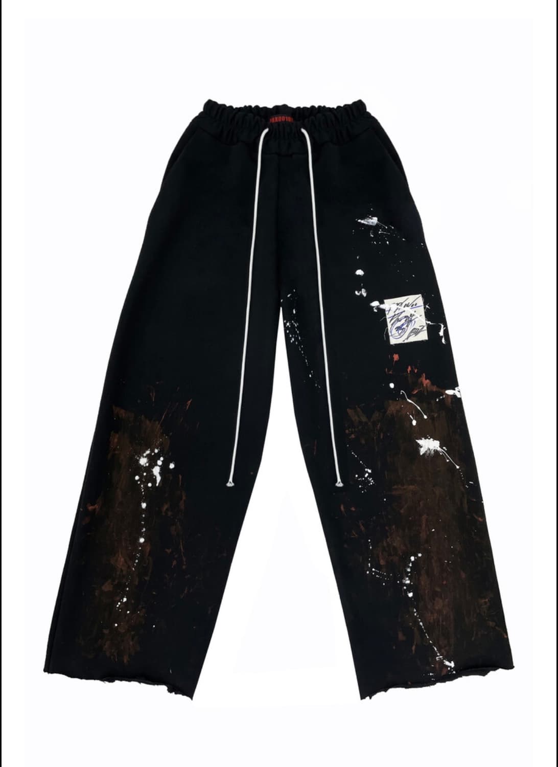 Pax00100 PAINTED OVERSIZED 스웻팬츠 상품이미지1