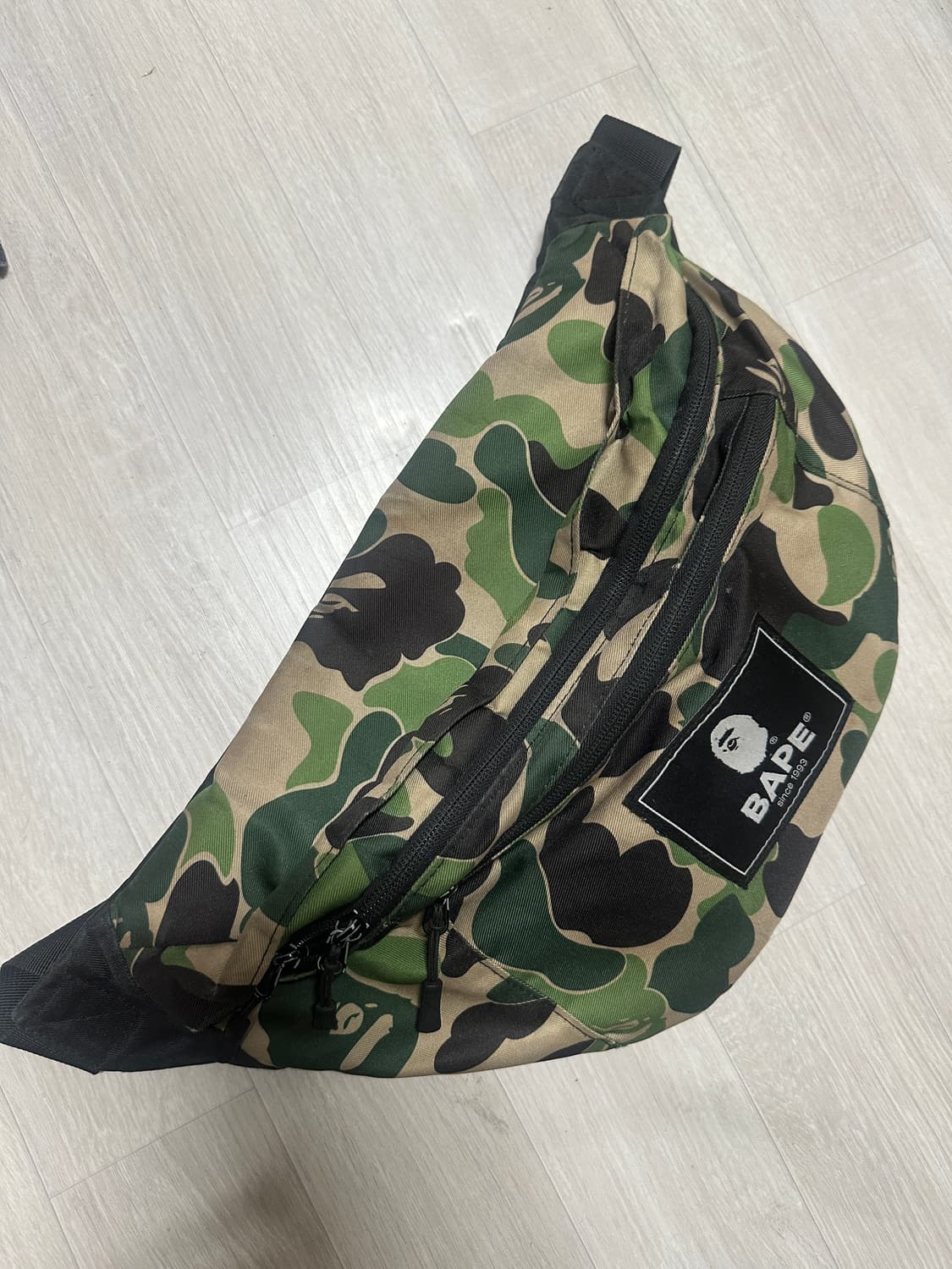 Bape 베이프 카모 힙섹 패니팩 웨이스트백 상품이미지1