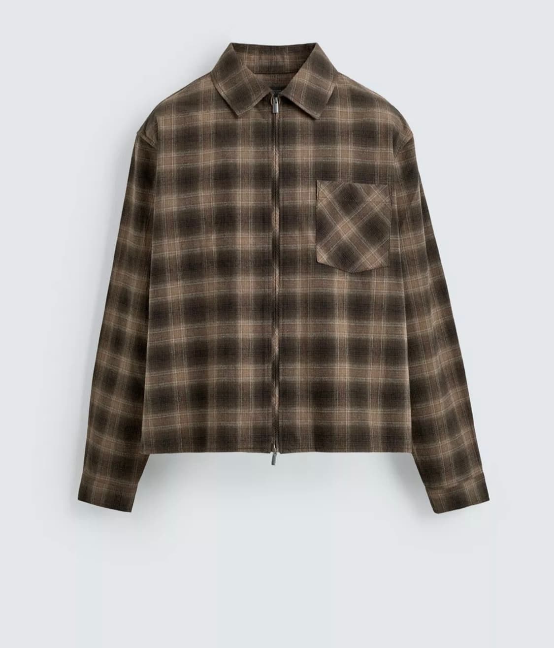 자라 오버셔츠 m (온라인 품절 제품) 상품이미지1