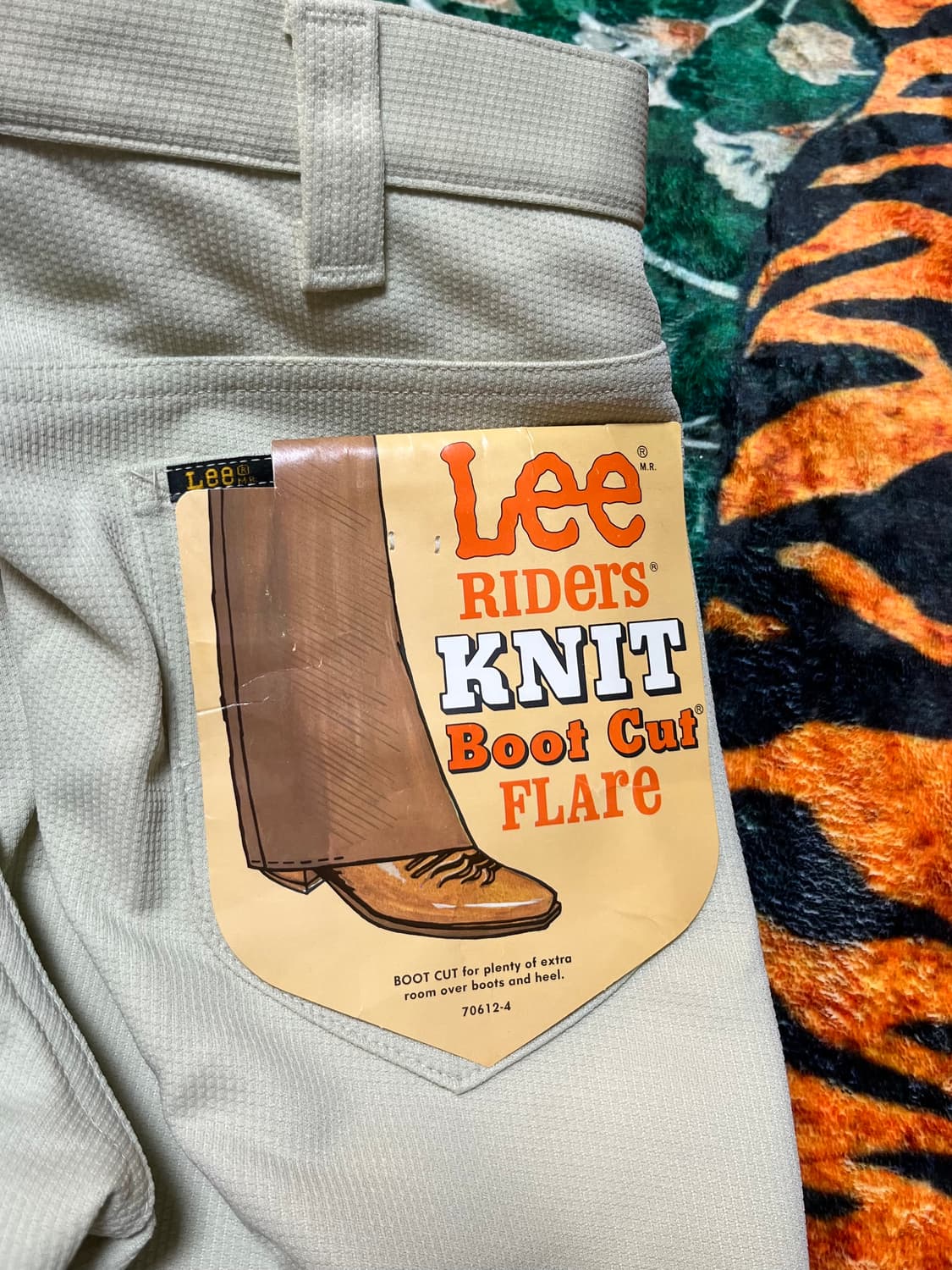 70s Lee riders boot cut pants (33x34) 상품이미지7