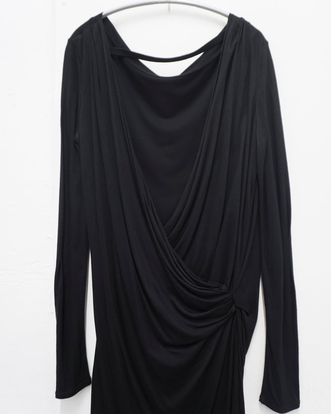 HELMUT LANG draped backless jersey dress 상품이미지7