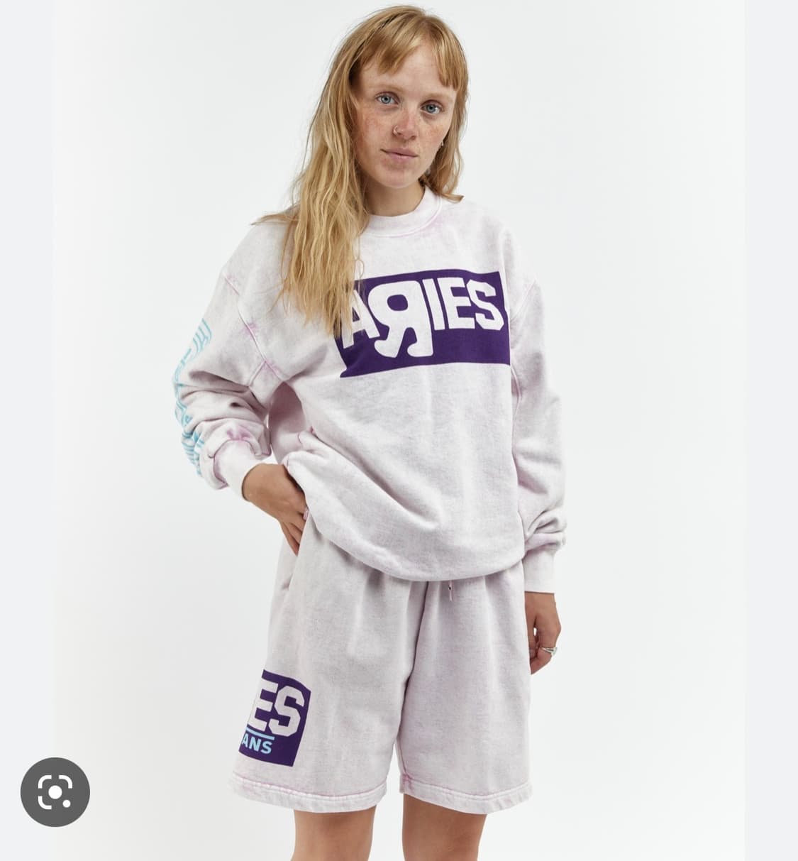 Vans vault aries 반스볼트에리즈 콜라보 스웻샤츠팬츠 s  상품이미지1