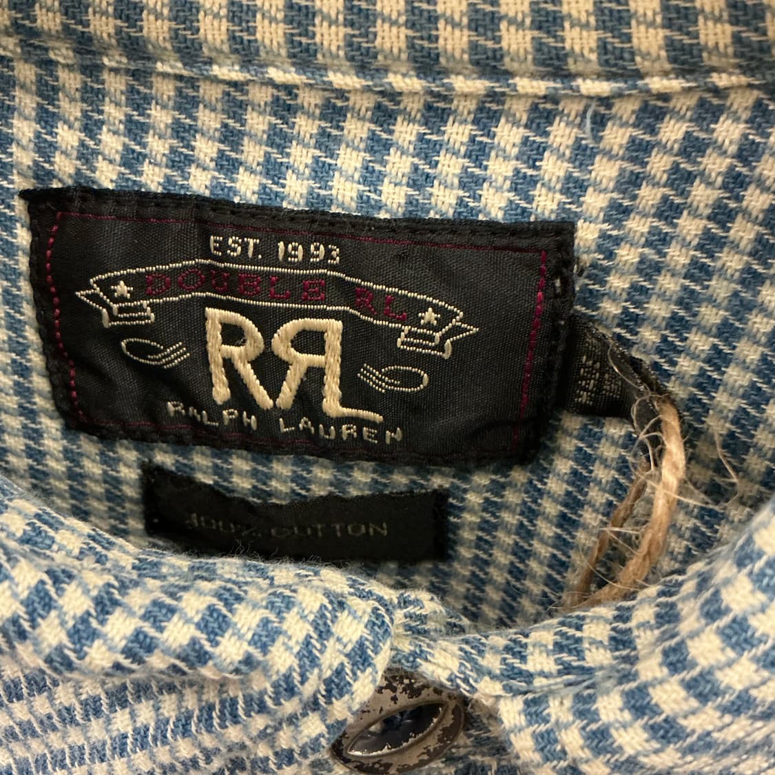 더블알엘 랄프로렌 하운드투스 셔츠 상품이미지2