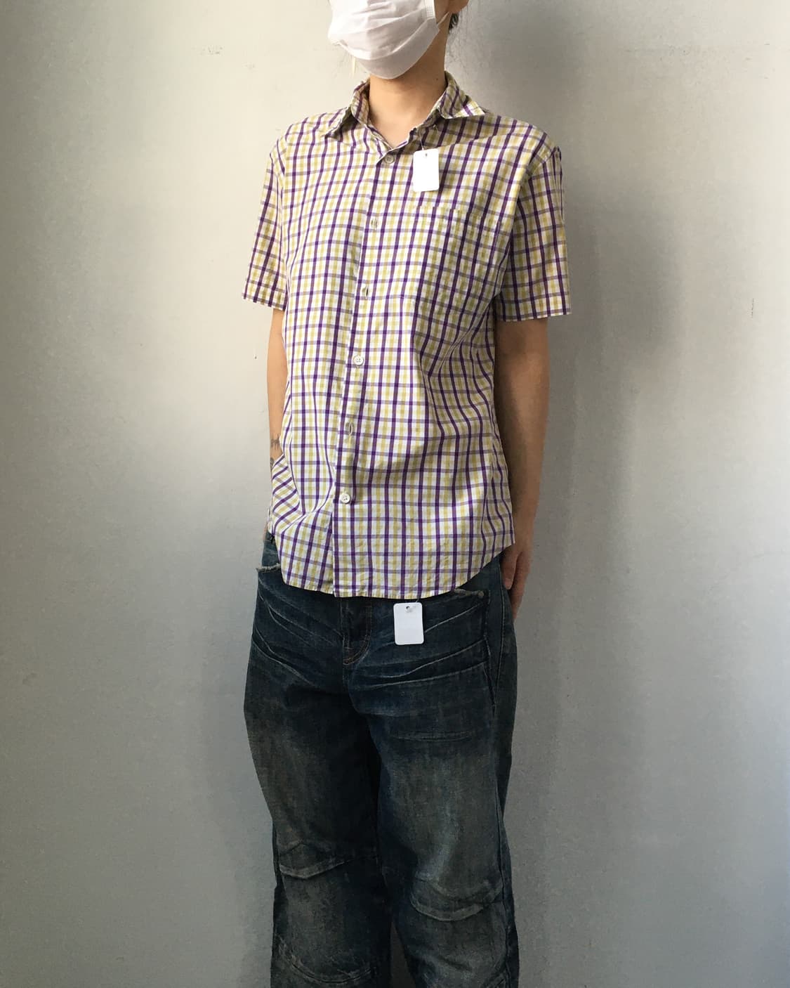 Paul smith check pattern shirt 상품이미지1