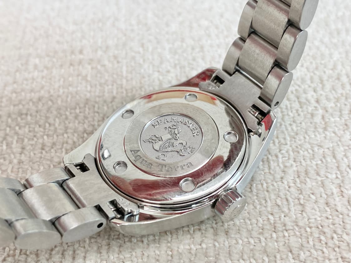 오메가 아쿠아테라 여성용2577.50 블랙 29mm 쿼츠 스틸 상품이미지8