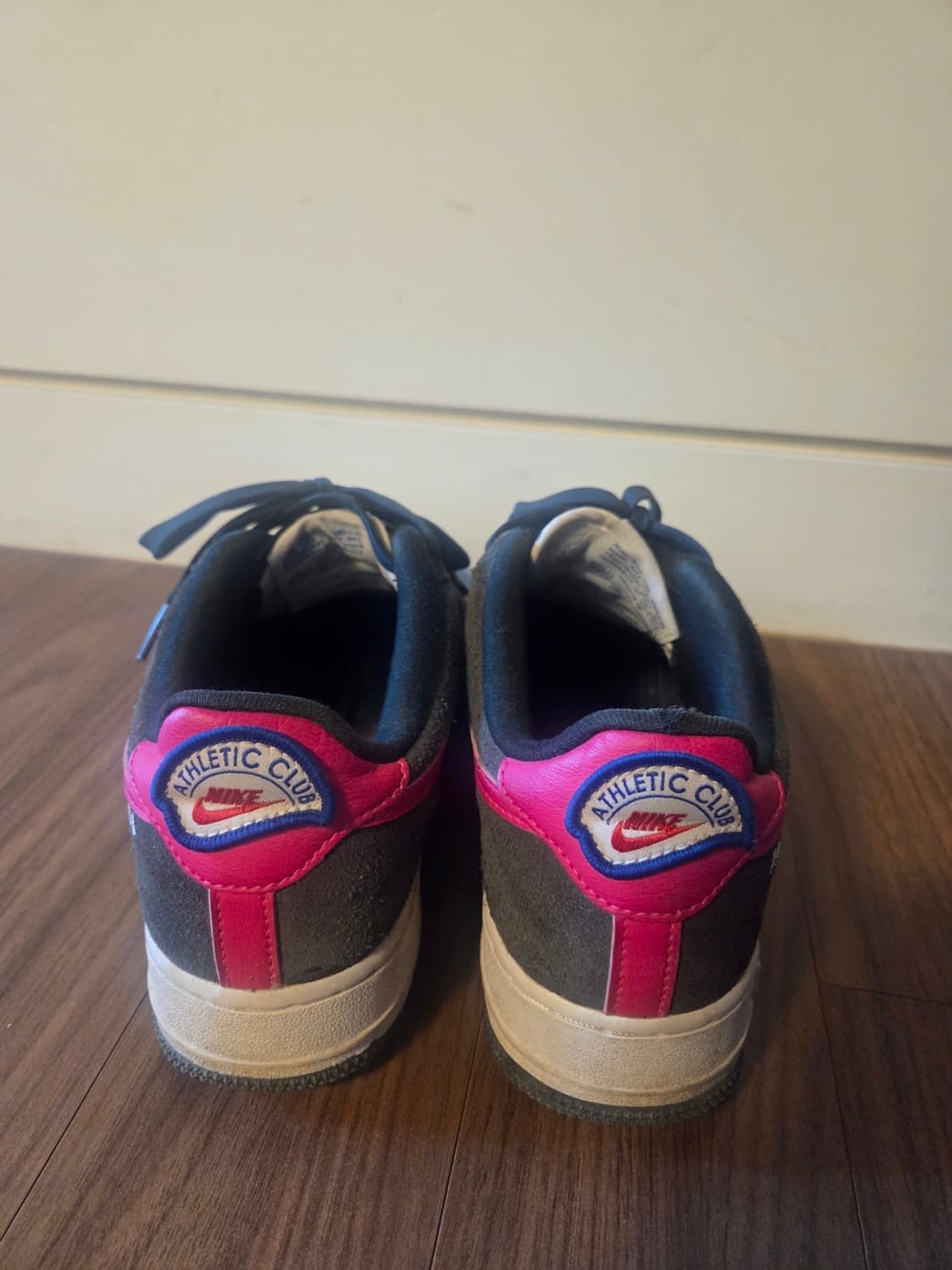 나이키 에어포스 1 LV8 애슬레틱 클럽 블랙 핑크 프라임 250 상품이미지4