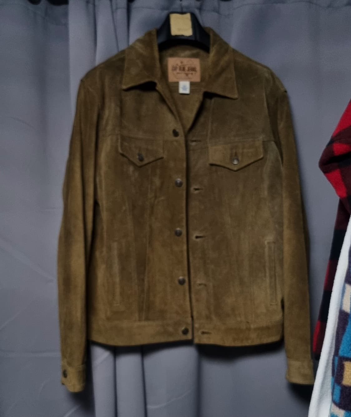 올드 갭 블루라인 스웨이드 타입3 카멜 상품이미지3