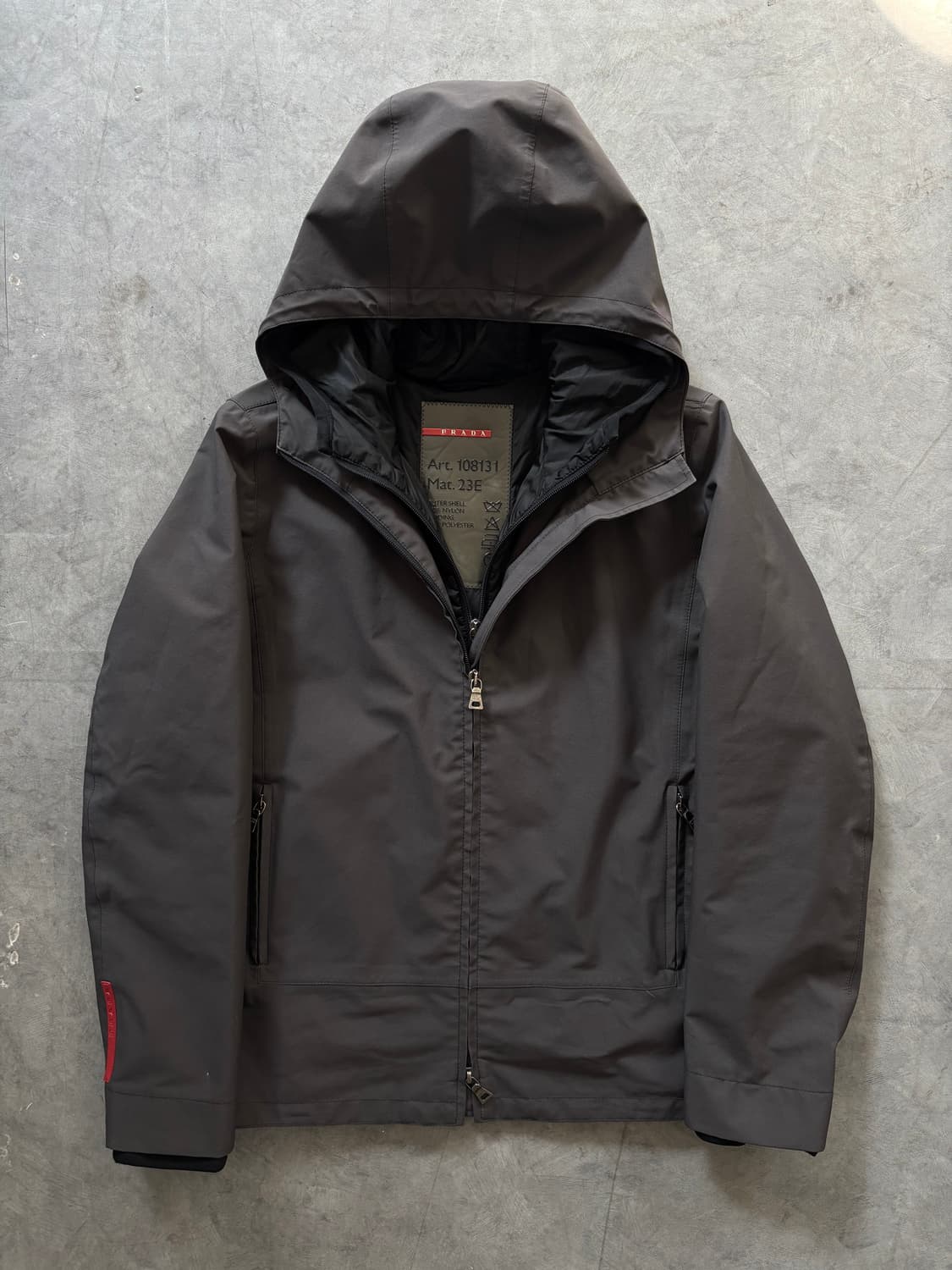 Prada 프라다 고어텍스 쉘 후드 파카 상품이미지1